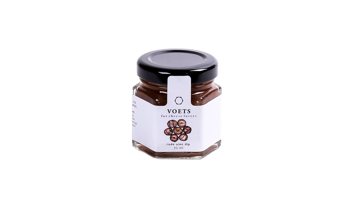 Voets Cheese Dipper Rode Uien – Zoet, Pittig en Vol van Smaak